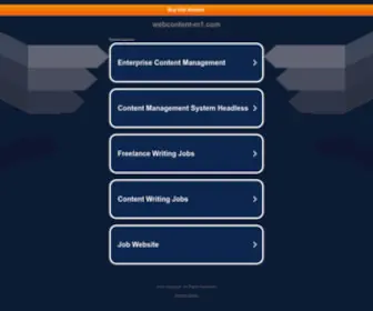 Webcontent-M1.com(Dit domein kan te koop zijn) Screenshot