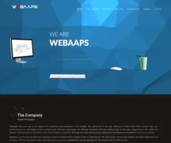 Webaaps.com(Web Application Dubai) Screenshot