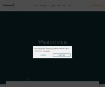 Webacces.fr(Agence web experte en développement digital) Screenshot