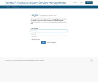 Webaccess.com.au(Client Area) Screenshot