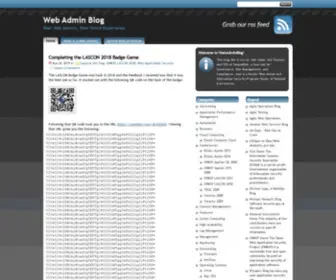 Webadminblog.com(Webadminblog) Screenshot