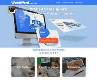 Webafford.com(Website Design Service) Screenshot