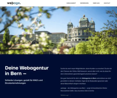 Webage.ch(Webagentur Bern) Screenshot