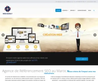 Webagency-Maroc.com(Référencement SEO) Screenshot