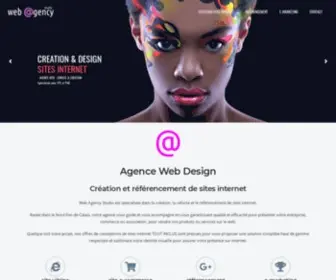 Webagencystudio.com(Création site internet) Screenshot