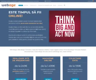 Webage.ro(Agenția) Screenshot