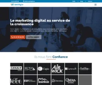 Webagile.ma(Agence digitale innovante à Casablanca) Screenshot