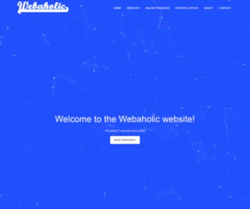 Webaholic.be(Webaholic) Screenshot