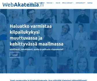 Webakatemia.fi(Varmista kilpailukykysi) Screenshot