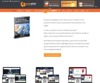 Webalist.eu(Webalist Webservices B.V) Screenshot