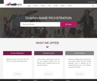 Web.am(AM domain registration) Screenshot