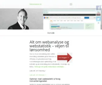 Webanalytiker.dk(Webstatistik, Webanalyse og Effektmåling) Screenshot
