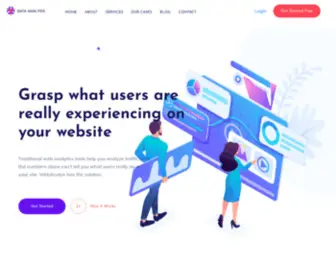 Webanalyx.com(Data Analysis) Screenshot