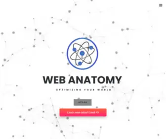 Webanatomyseo.com(A digital optimization agency) Screenshot