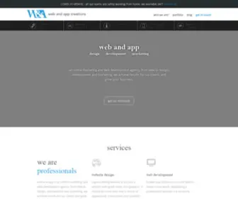 Webandappcreations.com(Web and App Creations) Screenshot