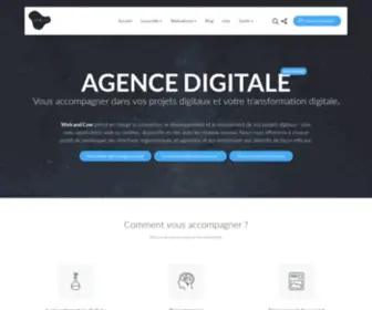 Webandcow.com(Agence Digitale sur) Screenshot