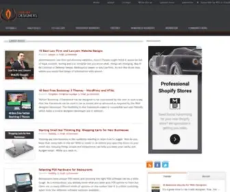 Webanddesigners.com(Web and designers a web design blog) Screenshot