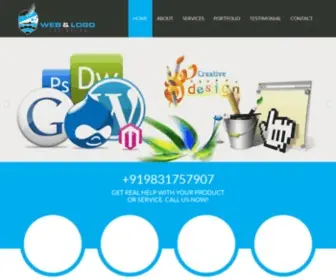 Webandlogodesigning.com(Web and Logo Designing) Screenshot