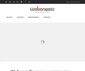 Webangelis.fr(Agence Web depuis 2006) Screenshot