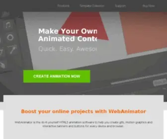 Webanimator.com(Webanimator) Screenshot