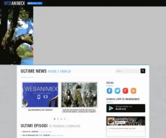 Webanimex.com(Anime e cartoni in streaming e download) Screenshot