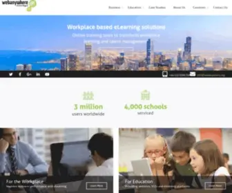 Webanywhere.sg(ELearning, LMS and Learning & Development Experts) Screenshot