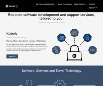 Webapplicationsuk.com(We’re a bespoke software development and services company) Screenshot