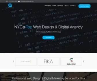 Webarthub.com(Top Web Design & Digital Agency in NYC. Web Art Hub) Screenshot