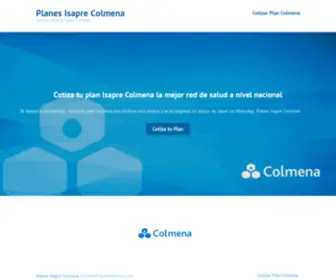 Webasesorventacolmena.com(Cotizar plan Isapre Colmena) Screenshot