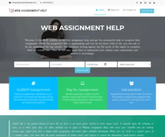 Webassignmenthelp.info(Web Assignment Help) Screenshot