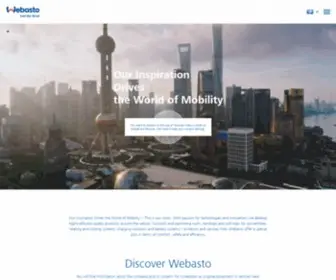Webasto-Group.com(Webasto Group) Screenshot