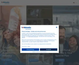 Webasto.com(Vehicle) Screenshot