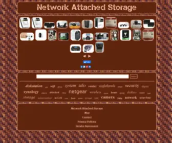 Webattachedstorage.com(Network Attached Storage) Screenshot