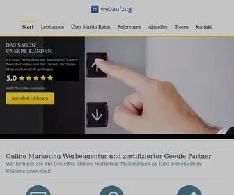 WebaufZug.de(Martin Rahm) Screenshot