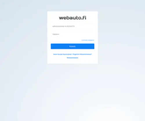 Webauto.fi(Kirjaudu) Screenshot