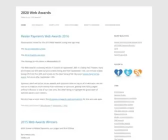 Webawards.ie(2022 Web Awards) Screenshot