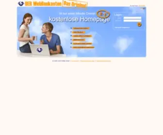 Webbaukasten.de(Wir geben Deiner Homepage ein Zuhause) Screenshot