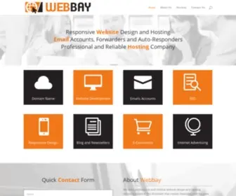 Webbay.co.za(Website Design and Hosting Port Elizabeth) Screenshot