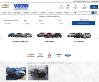 Webbcars.com(Webb Auto Group) Screenshot