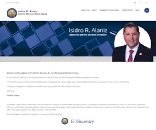 Webbda.com(The District Attorney) Screenshot