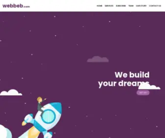 Webbeb.com(Building Responsive HTML5 Templates) Screenshot