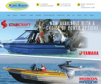 Webbemarine.com.au(Catamaran Sales) Screenshot