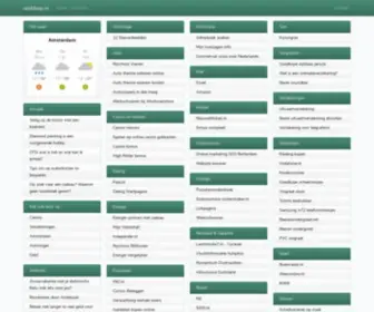 Webbep.nl(Startpagina overzicht) Screenshot