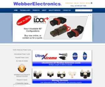 Webberelectronics.com(Webber Electronics) Screenshot