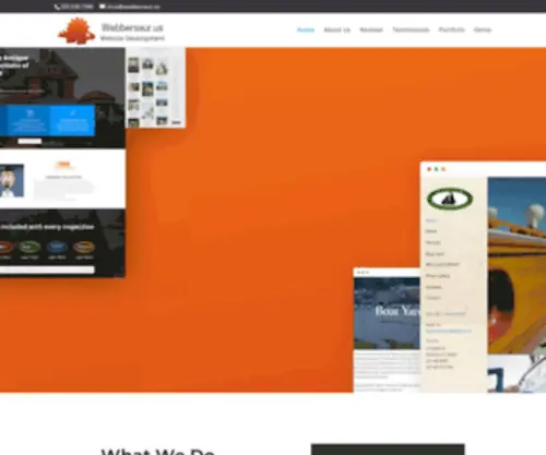 Webbersaur.us(Web Development) Screenshot