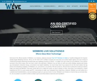 Webberslive.com(Web Design) Screenshot