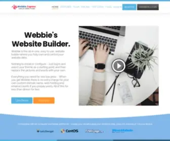 Webbie.express(Free Website Builder) Screenshot
