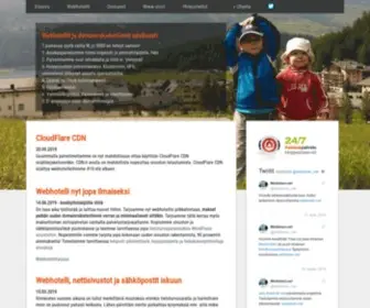 Webbinen.net(Webhotellit) Screenshot