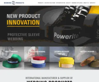 Webbing.co.za(Webbing Products) Screenshot