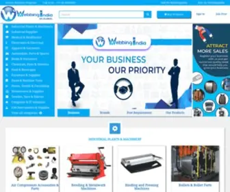 Webbingindia.com(Online B2B Marketplace) Screenshot